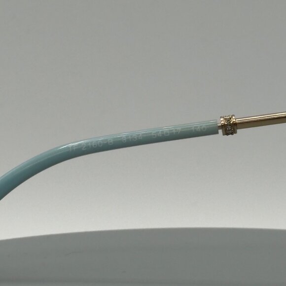 Tiffany & Co. Eyeglasses Frames Only TF 2160-B 8134 54-17-140 Brown Italy READ - Picture 8 of 9